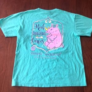 Simply Southern  Rhino Curvy Glitter Unicorn